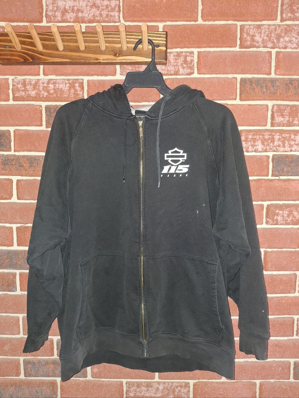 Harley Davidson zip up sweater